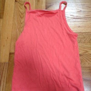 Orange tank top